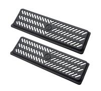 GisWell Lot de 2 couvercles d'aération pour Tesla Y - Grille d'aération - Kit de protection de rechange pour climatiseur - Pour modèle Y 2021-2024 - Noir