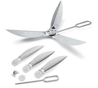 GisWell Système de nettoyage One-Touch pour barbecue bouilloire Weber 22-1/2", résistant à la chaleur, compatible avec 7444, 90992, 3618, 7443, 307443, 307408, 90719 - 1 kit de pièces de rechange