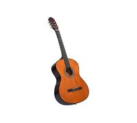 vidaXL Guitare classique pour débutants 4-4 39"" Tilleul, bois foncé