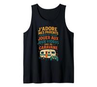 Gitan Jeux vidéo Caravane idée Cadeau pour garçon Gamer Débardeur