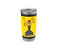 Gitane Flamenca Danse Gobelet isotherme en acier inoxydable double paroi