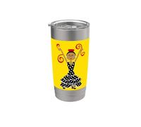 Gitane Flamenca Danse Gobelet isotherme en acier inoxydable double paroi