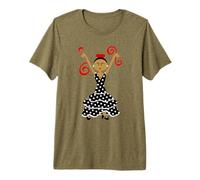Gitane Flamenca Danse T-Shirt Haut de Gamme