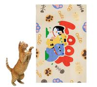 Gite-grattage du Chaton | Cartoon Adhesive Scratch Pad - Jouets à gratter de Chaton Mignon, pavé à gratter Polyvalent pour grincement des Griffes, Jouer, se détendre