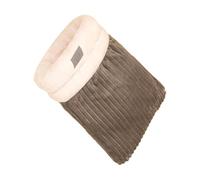 Gitekain Cat Sleeping Bag, Cat Bed, Cozy Burrowing Plush Snuggle Portable Practical Soft Comfortable Lightweight Washable Pet Bed for Indoor Cats, 30x13x10cm, Medium Large, Brown, Gray