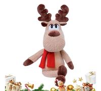 Gitekain Christmas Reindeers - Toy Doll Prop, Soft Stuffed Animal Christmas Deer for Indoor Home Decor, Living Room, Sofa, Or Floor Display, for Kids, Friends, and Family, 50x25cm