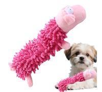 Gitekain Dog Chew Toys Squeak Enrichment Teething Game, Interactive Squeaky Dog Chew Toy for Play, Fetch, Throwing Tossing Biting, Boredom, Christmas, Puppy Training, Teeth Cleaning, Sturdy Chews Toy