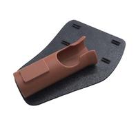 Gitekain Fishing Rod Holster, Slide-in Belt Rod Holder, Bank Surf Holsters, Wading Accessory for Beach, Banks, Hiking, Dock, and Outdoor Trips, 7.36x4.8x2.36 inches, Red, White, Brown