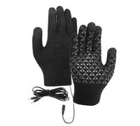 Gitekain Gants Chauffants - Gants Tactiles Imperméables Au Vent,Moufles Chauffantes USB d'Extérieur,pour La Course À Pied, Le Ski, L'Alpinisme, l'hiver, Le Temps Froid, Femmes Et Hommes