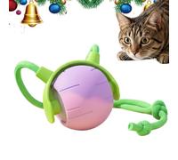 Gitekain Jouet Roulant pour Chat d'exercice avec Doubles Cordes | Jouet de Chat en Mouvement Maison Et Salon Appartement Séance De Quotidienne Après-Repas