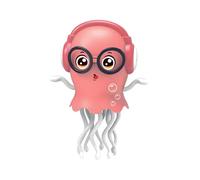 Gitekain Octopus Toy, Interactive Musical Toy, Electric Movement, Light and Sound, Educational Game Stuff for Kids Babies, Perfect for Crawling Play, Preschool Learning, 8.11x4.41in