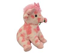 Gitekain Peluche Vache | Doudou Câlin Décoratif De Saint-Valentin - Coussin Décoratif pour la Saint-Valentin | pour Chambre, Étagère, Table, Bureau ou Chambre d'enfant, pour Petite Amie ou Épouse