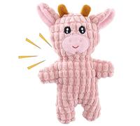 Gitekain Plush Squeaky Dog Toys, Puppies Tough Stuffed Squeaky Animal, Teething Relief, and Safe Materials Boredom-Busting Toy for Dogs 9.45x5.51x1.97 inches