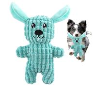 Gitekain Plush Squeaky Dog Toys, Puppies Tough Stuffed Squeaky Animal, Teething Relief, and Safe Materials Boredom-Busting Toy for Dogs 9.45x5.51x1.97 inches