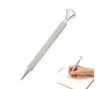 Gitekain Rhinestone Pen, Ballpoint Tool, Bedazzled Writing Pen With Crystal Design, Gem With Smooth Ink Flow, Office Supplies, Suitable For Friends Coworkers Teacher Nurse Work Desk Offices