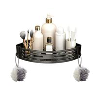 Gitekain Suction Cup Shower Caddy - No Drilling Wall Storage Organizer, Heavy Duty Shower Shelf with/for Home Bathroom, Corner, Wall, Tiles, Or Glass, Organizer for Shampoo and Conditioner