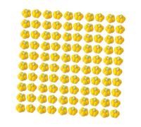 Gitohoni 100 Pièces Pendentif Citrouille Miniature Figurines Résine Plat Décoration Scrapbook Bricolage Créativité Adapté pour Fête Jardin, jaune