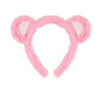 Gitohoni Bandeau Animal Irrésistiblement Mignon |, Serre-Tête Oreilles D'animaux, Moelleux, pr Maquillage, Rose