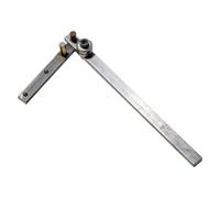 Gitohoni Cintreuse Manuelle pour Tubes En Fer, Cintreuse pour Barres D'acier, Outil Multifonctionnel pour Le Cintrage de Conduits, Accessoire pour L'in, 6mm