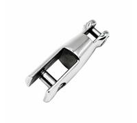 Gitohoni Connecteur d'Ancre Marin 316 Acier Inoxydable d'Ancre Maillon de Liaison Attache de Pont Construction Monobloc Stable Axe Transversal pour, 8-10MM