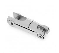 Gitohoni Coupleur Articulé Maillon de Chaîne Connecteur Inox Poli pour Assemblage d'Ancre Bateau Voilier Mouillage Sortie Quai de Service