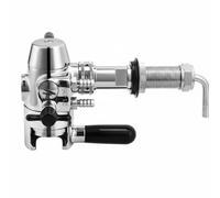 Gitohoni Distributeur de Bière Double Tube Remplisseur Bouteille Tireuse Embouteilleuse avec Préservation de la Carbonatation Inox et Plastique Faible Mousse, 38mm