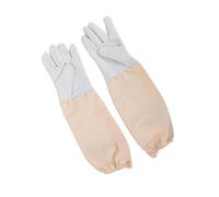Gitohoni Gants Apiculteur Anti Piqûre Respirant Protection Manchette Réutilisable en Toile Souple Convient pour Apiculteur Jardinage Bricolage, XXL