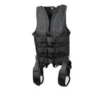 Gitohoni Harnais de Sécurité Harnais Intégral Veste de Performance Ceinture de Taille Boucles Rapides Bretelles Larges Dos Lacé Centré Adapté aux Vols, Petit Pour 40-75 Kg