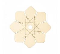 Gitohoni Kit de Tressage de Bracelets D' En 5 Pièces : Disque, Planche à Tisser, Outil de Tressage En avec Emplacements Numérotés pour Motifs, 3 pièces
