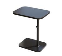Gitohoni Lutrin Ajustable Travail Réglable en Hauteur à Faible Encombrement Au Sol Bureau Assis-BT Hauteur Réglable Stable Lutrin pr Étu, Noyer Noir