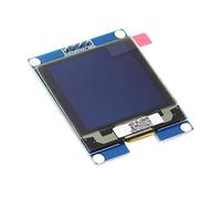 Gitohoni Module D'affichage OLED SSD1327, Pilote I2C Compatible, Module OLED FR-4 pour Le Développement et L'automatisation D'appareils Industriels