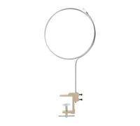 Gitohoni Outil pour Enfiler Les Cordons de Pantalon, Tire-cordon, Enfile-ceinture, Accessoire de Rechange En Fer avec Pince de Table Pratique pour Ateliers de, 20 Cm de Diamètre