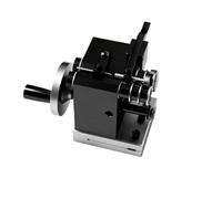 Gitohoni Poinçonneuse Trois Mors de Précision Machine de Meulage Appareil de Serrage Support d'Affûtage Roulements Importés, Mini Rectifieuse D Aiguilles Précision 0,001 Mm