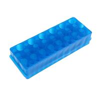 Gitohoni Porte-tubes de Laboratoire Support Éprouvette Présentoir Plastique Insertion Tubes Simple Manipulation Adapté Laboratoire Centre Recherche, 5ml