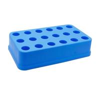 Gitohoni Support de Rangement pour Fraiseuse CNC, Coffret de Rangement pour Outils, Grande Capacité, Robuste, En Polypropylène (PP), Adapté Aux Outils, pour BT30 Bleu
