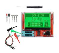 Gitohoni Testeur de Transistors Instrument Multimètre Affichage de Résistance Capacité Mesure Multifonction Convient pour Ateliers