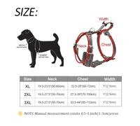 Gitre De Faisceau De Formation en Cuir Véritable en Cuir De Grand Chien avec Poignée De Contrôle Rapide pour Le Bertige Bulldog du Berger du Berger Allemand,Brun,XL