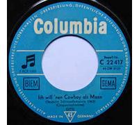 GITTE - Ich will nen Cowboy als Mann - Das alte Haus in der Huckleberry Street ( 7" Vinyl Single 1963)