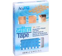 Gitter Tape Acutop Pansement d'acupuncture 5x6 cm bleu 40 pces