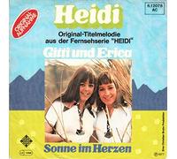 Gitti & Erica - Gitti Und Erica / Heidi / Sonne Im Herzen / Original-Titelmelodie Aus Der Fernsehserie "Heidi" / Original-Aufnahme / Filmmusik / 1977 / Bildhülle / Telefunken / 6.12078 / 7 Zoll Vinyl Single