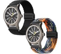 Gittos 20mm Magnétique Bracelet pour Timex Weekender Expedition Scout/Acadia Waterbury Traditional Easy Reader 43mm/T49961SU/T2N654PF/TW2U68200/TWC030800/T2N651/TW2P75800/TW4B12500