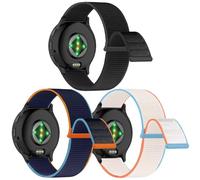 Gittos 22mm Nylon Bracelet pour Garmin Forerunner 265/255 Sport Remplacement Vívoactive 4 Bracelets Compatible avec Venu 3/2 QuickRelease