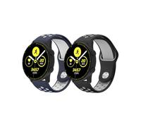 Gittos Bracelet de montre de rechange en silicone compatible avec Garmin Vivoactive 6/5/3/Vivomove 3/HR/Style/Luxe/Forerunner 55/165/245/645 Music/Venu Sq 2 pour homme et femme, Silicone