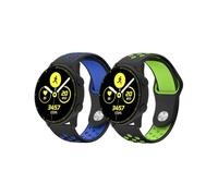 Gittos Bracelet de montre de rechange en silicone compatible avec Garmin Vivoactive 6/5/3/Vivomove 3/HR/Style/Luxe/Forerunner 55/165/245/645 Music/Venu Sq 2 pour homme et femme
