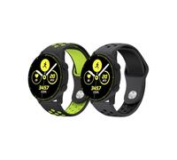 Gittos Bracelet de montre de rechange en silicone compatible avec Garmin Vivoactive 6/5/3/Vivomove 3/HR/Style/Luxe/Forerunner 55/165/245/645 Music/Venu Sq 2 pour homme et femme, Silicone