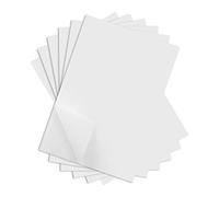 Gitua Lot de 100 Feuilles Carbone Blanc Format A4 pour photocopie Bois, Papier, Toile, Verre, céramique et Autres Surfaces, 1