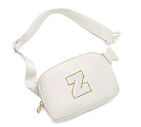 Gitus Cadeau d'anniversaire pour filles de 8, 9, 10, 11, 12, 13 ans, sacs banane personnalisés avec lettres initiales patches, sac banane pour adolescentes, accessoires de voyage mignons et tendance,