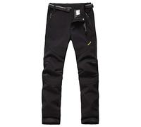 GITVIENAR Winter Outdoor Thick Fleece Pantalon Chaud imperméable pour Homme Camping Climbing Hiking Soft Shell Trousers