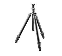 Gitzo GT2545T - Trépied Traveler Série 2 à 4 Sections Compact, Repliable et Léger à Colonne Courte pour les Prises de Vue au Niveau du Sol - Fibre de Carbone