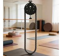 Giuggiolared Appareil d'entraînement à Corde sans Fin, Appareil de Musculation, Système de Poulie à Corde sans Fin Suspendue, Corde en Nylon à Boucle Fermée de 4m, pour Bras, Coordination Corporelle